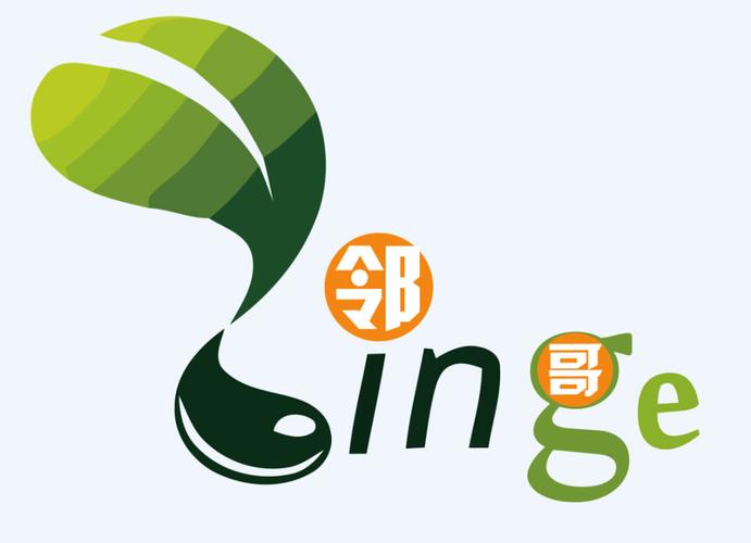 logo 标志 绿色产品平面广告素材